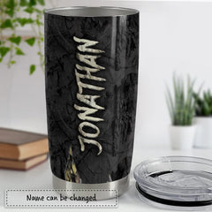 Personalized Hunting Tumbler Deer Skull Camouflage For Hunting Lover