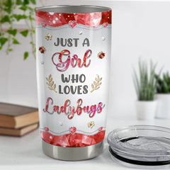 Personalized Ladybug Tumbler Jewelry Style Ladybugs Lover Animal Lover