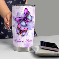 Personalized Mom Tumbler Butterfly To My Mom Mother's Day Gifts