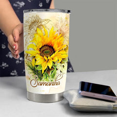 Personalized Mom Tumbler Home Is Where Mom Is From Daughter Son