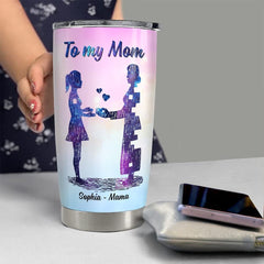 Personalized Mom Tumbler To My Mom From Daughter Mother's Day Gifts