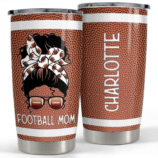 Personalized Mother Tumbler Football Mom For Mother's Day Gift