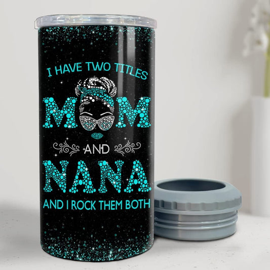 Personalized Nana Can Cooler Grandma Jewelry Style For Mama Mother