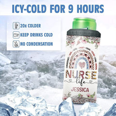 Personalized Nurse Can Cooler New Life Appreciation Best Gifts