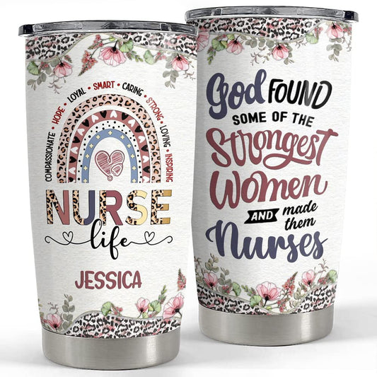 Personalized Nurse Tumbler Nurse Life Appreciation Gifts For Nurshes