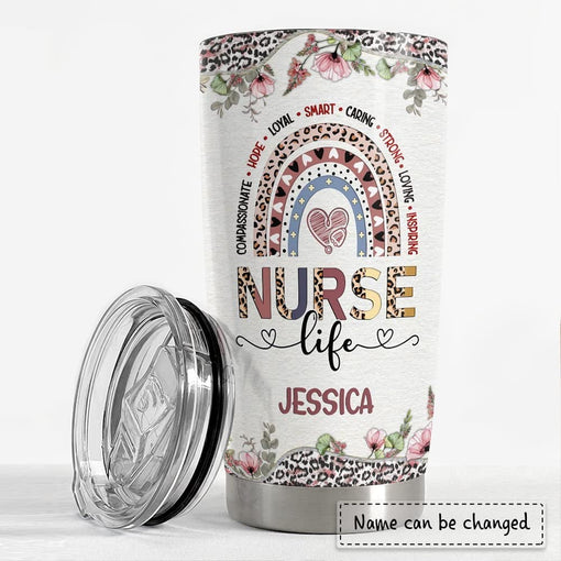 Personalized Nurse Tumbler Nurse Life Appreciation Gifts For Nurshes