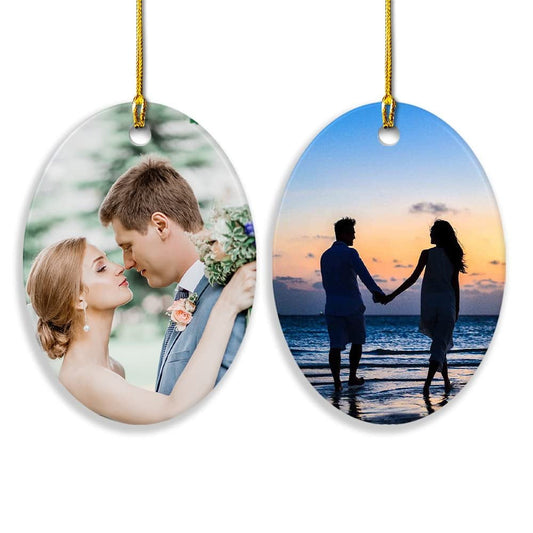 Personalized Ornament First Christmas Married Ornament