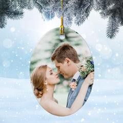Personalized Ornament First Christmas Married Ornament