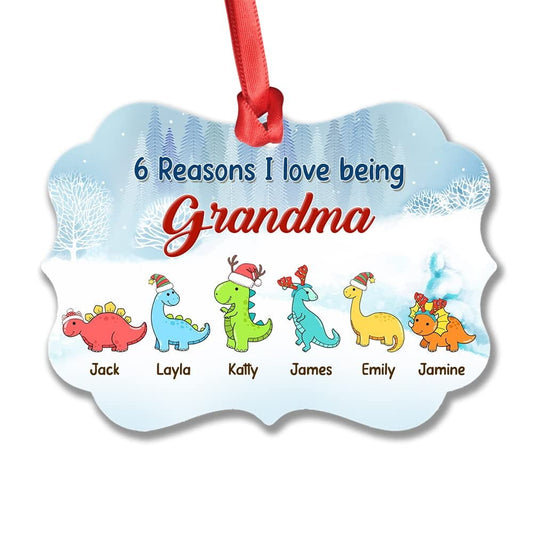 Personalized Ornament Grandma I Love Being A Nana