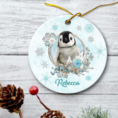 Personalized Penguin Ornament Jewelry Style