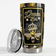 Personalized Queen Bee Tumbler For Jewelry Style For Animal Lover