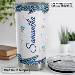 Personalized Sea Turtle Tumbler Turtles Jewelry Style For Animal Lover