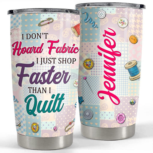 Personalized Sewing Tumbler Sewing Pattern For Lover Mom Grandma