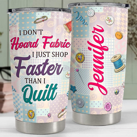 Personalized Sewing Tumbler Sewing Pattern For Lover Mom Grandma