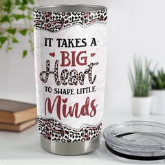 Personalized Teacher Tumbler Teachers Life Leopard Rainbow For Teacher