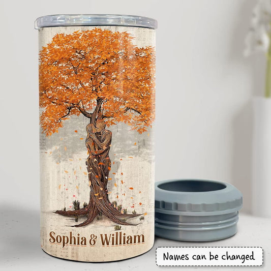 Personalized To My Husband Can Cooler Love Tree For Married Couple