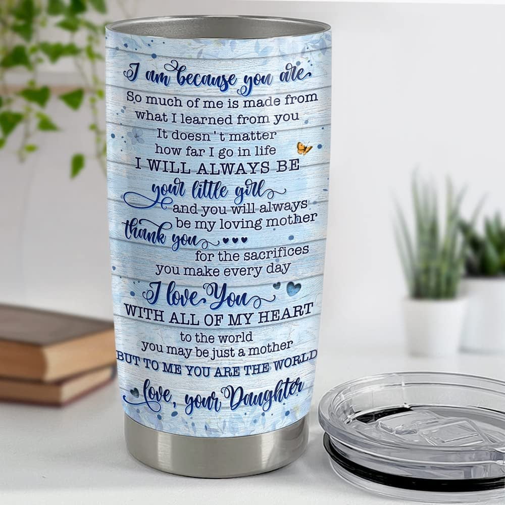 Personalized To My Mom Tumbler Engraved Style From Daughter Son ...