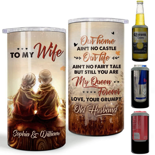Personalized To My Wife Can Cooler Home Ain't No Castle For Couple