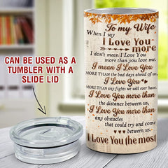 Personalized To My Wife Can Cooler Love Tree For Married Couple
