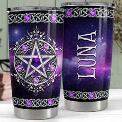 Personalized Witch Tumbler Galaxy Witch Star For Women Friend Witches